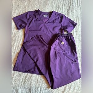Purple Carhartt Srub Set